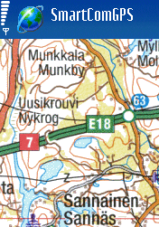 Finland country map - Smartcomgps
