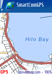Hawaii isl. map - Smartcomgps