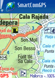 Mallorca road map - SmartcomNavigator