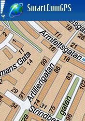 Stockholm city map - Smartcomgps