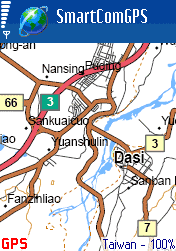 Taiwan map - SmartcomNavigator