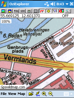 Copenhagen city map - Oziexplorer
